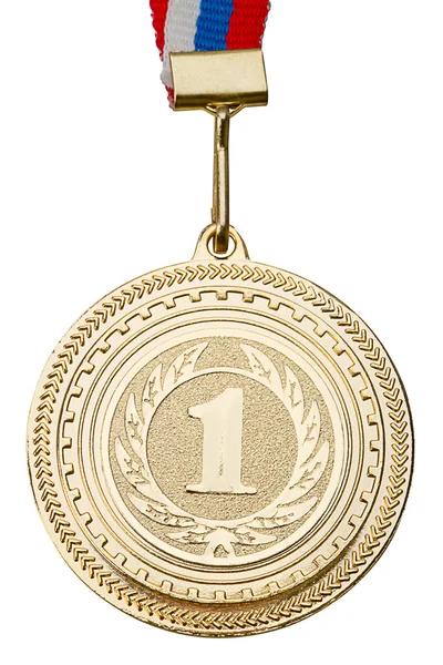 Medalha de Ouro close-up — Fotografia de Stock