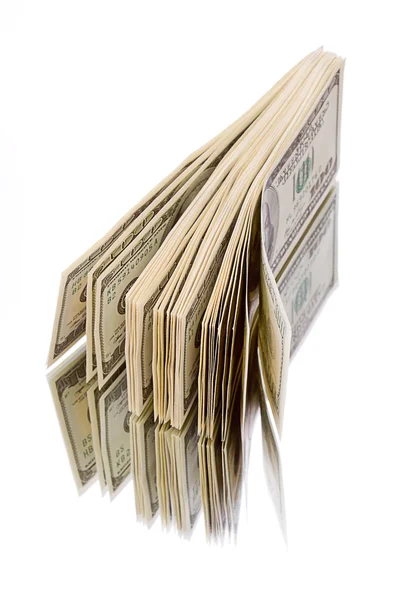 Stack of dollar bills — Stock Photo, Image