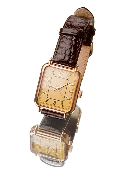 Náramkové hodinky s páskem — Stock fotografie