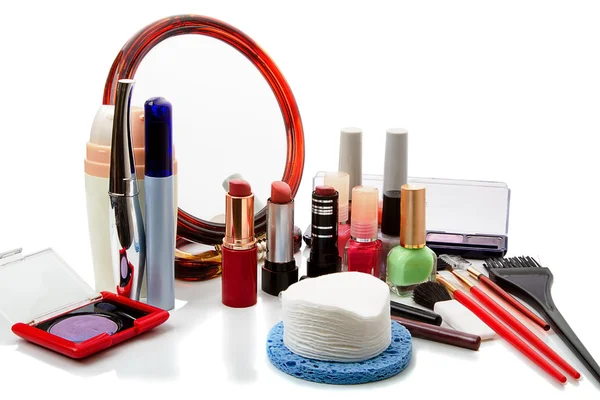 Kit de cosméticos — Fotografia de Stock