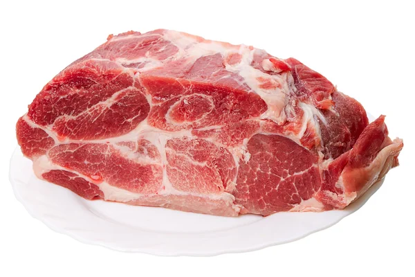 Piece of frozen meat — Stock Photo, Image