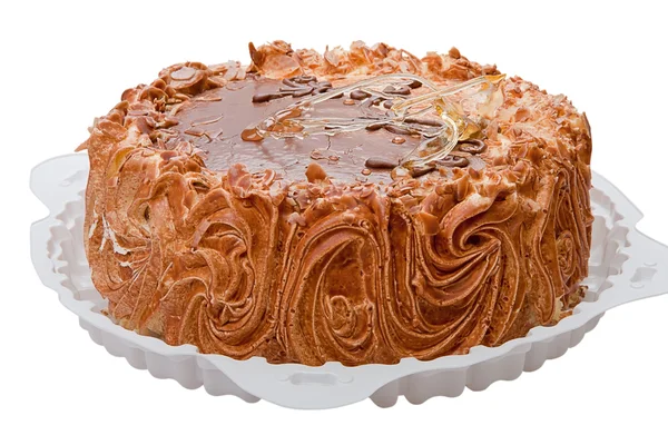화이트 케이크 — 스톡 사진
