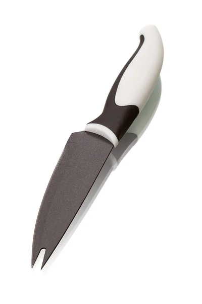 Beyaz mutfak bıçağı — Stok fotoğraf