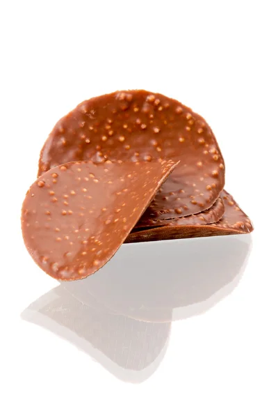 Chips de chocolate — Foto de Stock