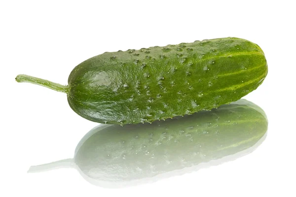 Cucumber with reflection — Stock Photo, Image