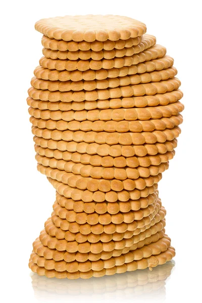 Pirámide de galletas — Foto de Stock
