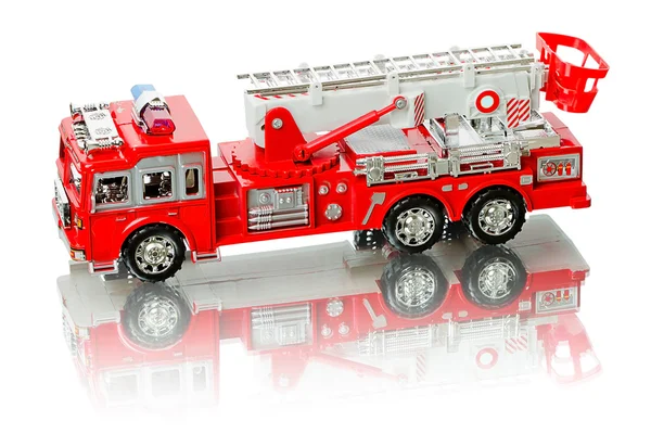 Camion De Bomberos Juguete Cyxstar Modelo De Coche De Hierro