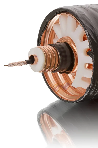 Three coaxial cable — Stock Photo, Image