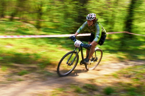 Ανταγωνισμού ποδήλατο βουνού — Φωτογραφία Αρχείου