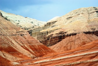 Desert mountains in Kazakhstan clipart