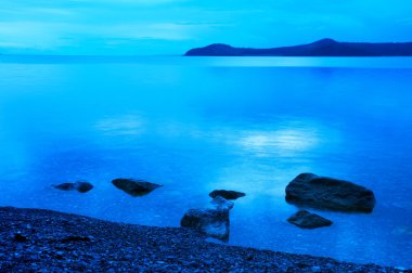 Lake Hovsgol, Moğolistan şafak