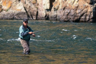 Fly fishing in Mongolia