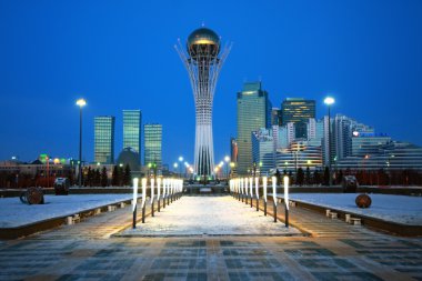astana - Kazakistan'ın başkenti şehir