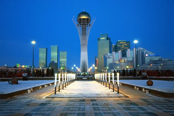 Stad van astana - de hoofdstad van Kazachstan — Stockfoto