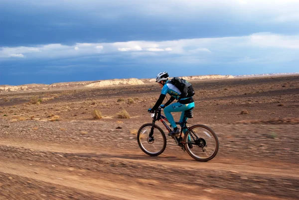 Abenteuer Mountainbike-Wettbewerb — Stockfoto
