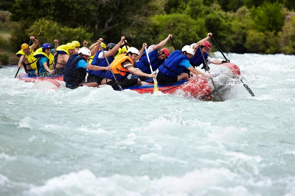 Rafting competition — Stock Photo, Image