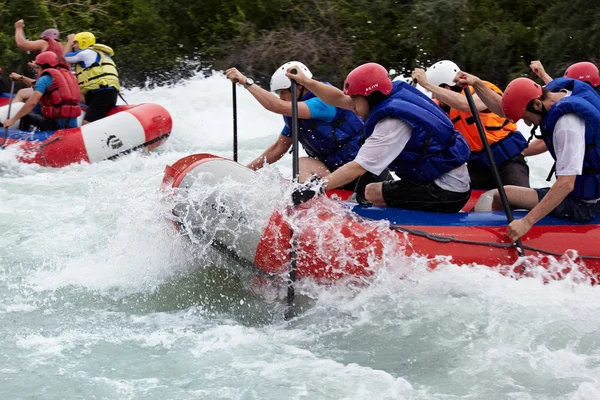 Rafting competition — Stock Photo, Image