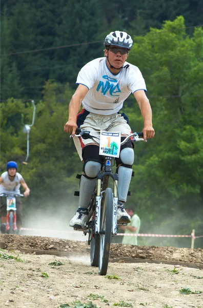 Aşırı bikecross rekabet — Stok fotoğraf