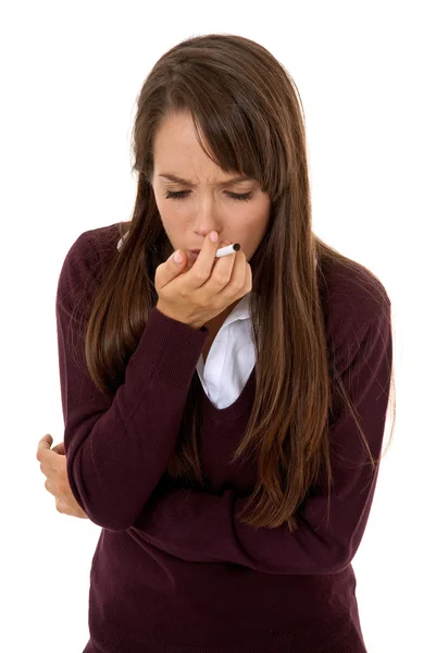 Stock image Smokers cough