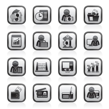 Bank and Finance Icons clipart