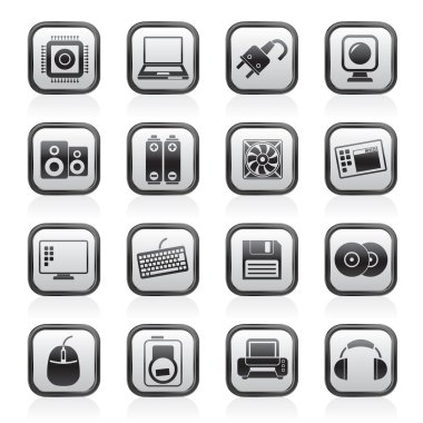 Computer Items and Accessories icons clipart