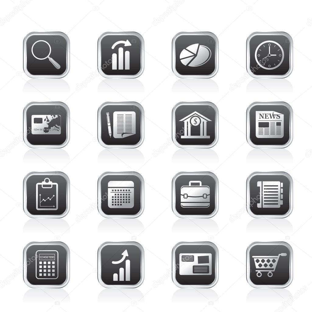 Business and Office Internet Icons