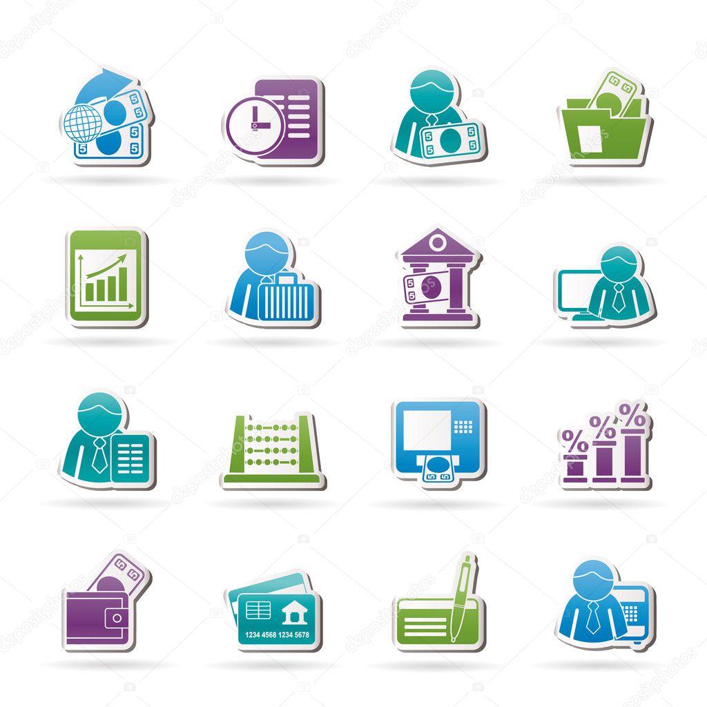 Bank and Finance Icons