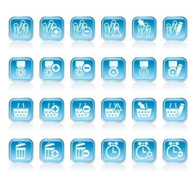 24 Business, office and website icons