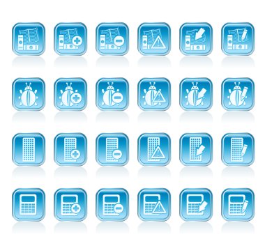 24 Business, office and website icons