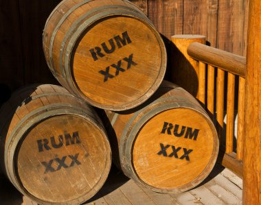 Argh Barrels of Rum clipart