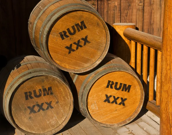 Argh beczki rumu — Zdjęcie stockowe