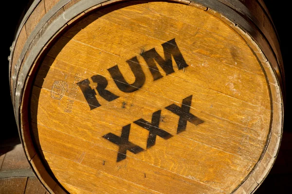 Rum hordó — Stock Fotó