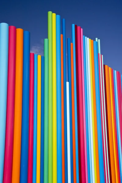 Yığılmış renk çubukları — Stok fotoğraf