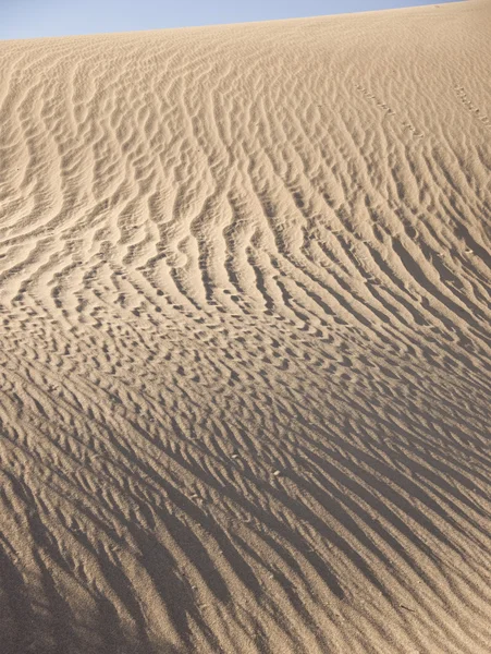 Sand im Death Valley plätschert dahin — Stockfoto