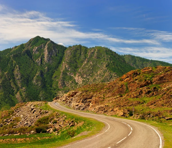 stock image Highway in mountains