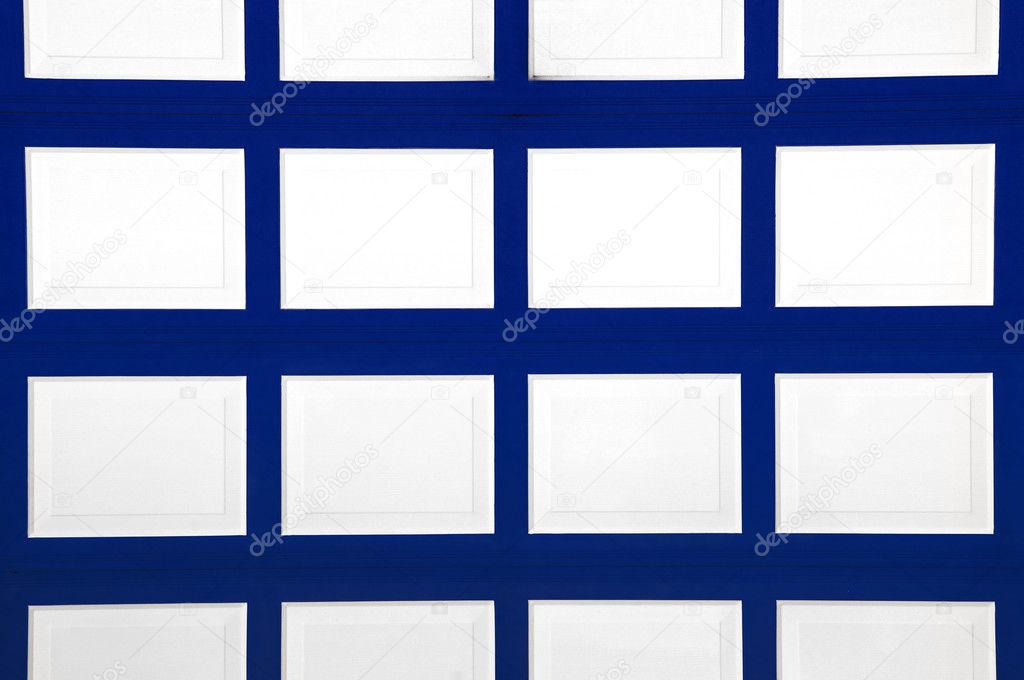 Blue and White Pattern