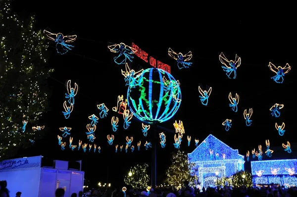 Osborne Christmas display at Walt Disney World — Stock Photo, Image