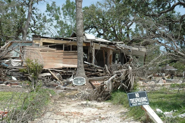 Huracán Katrina — Foto de Stock