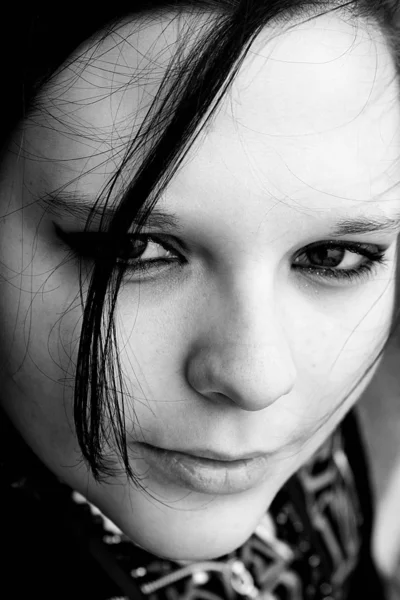 Close up su una bella adolescente in posa — Foto Stock