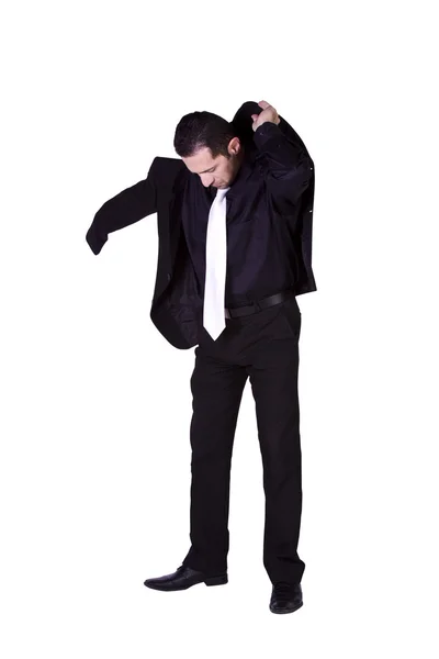 Businessman Dressing Up — Stock Photo, Image