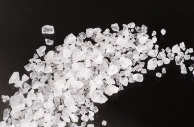 Sea salt crystals clipart