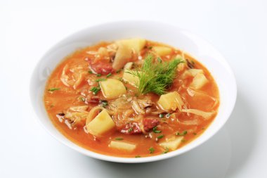 Cabbage soup clipart