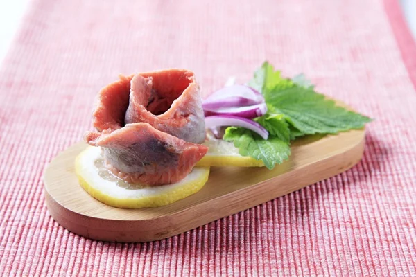 Fish hors d'oeuvre — Stock Photo, Image