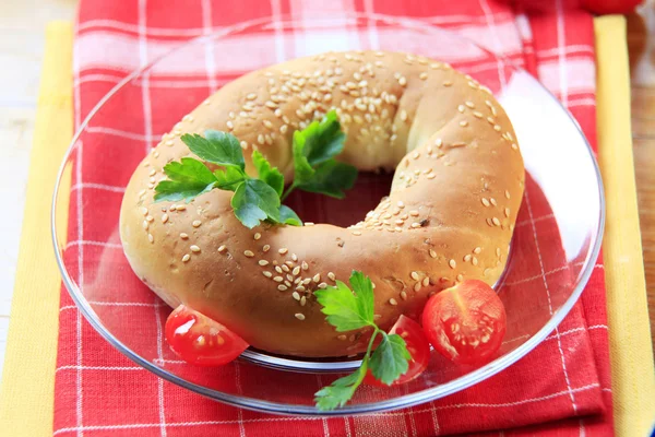 Fresh bagel — Stock Photo, Image