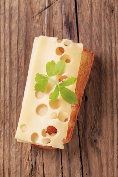 Sýr na toastu — Stock fotografie