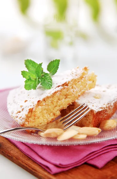 Gâteau aux amandes — Photo