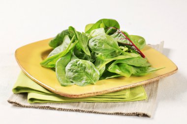 Swiss chard leaves clipart