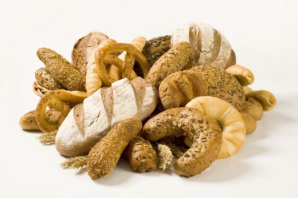Taze ekmek, çeşitli — Stok fotoğraf