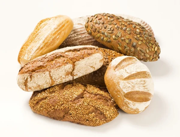 Různé druhy chleba — Stock fotografie