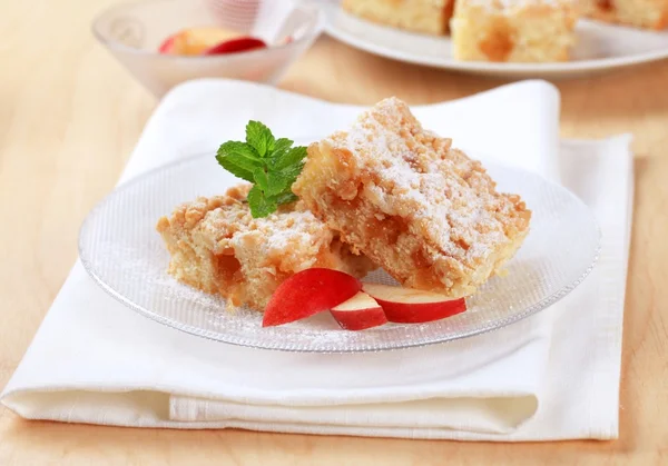 애플 빵 케이크 — 스톡 사진